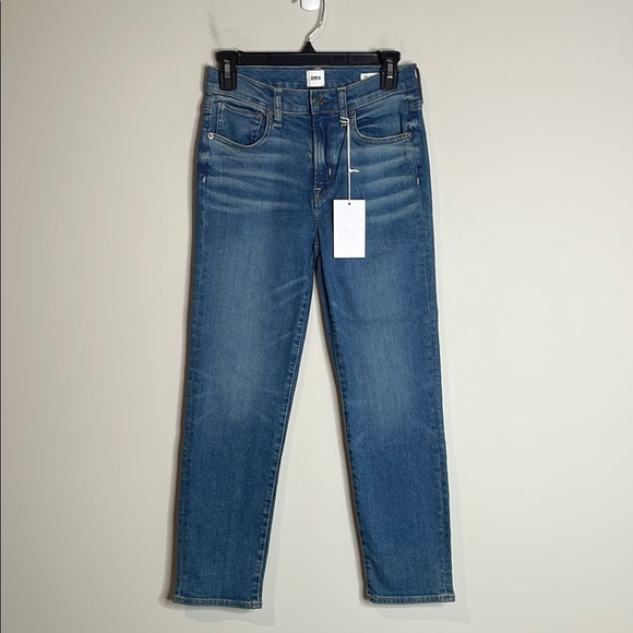 Edwin | Women’s Bree Crop Slim Straight Jeans in Boardwalk Size 26 NWT - Picture 1 of 7